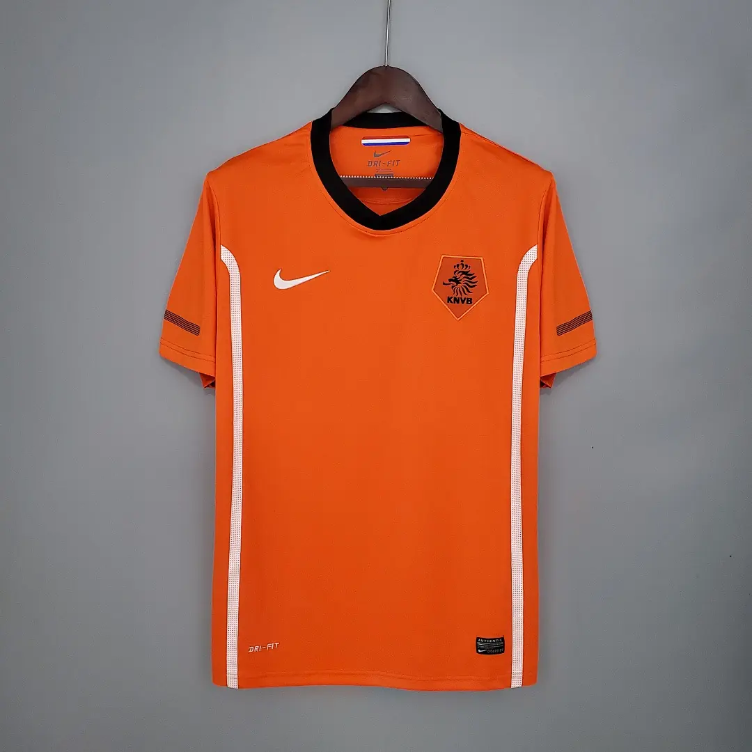 Netherlands 2010 Home Retro Shirt — Retro